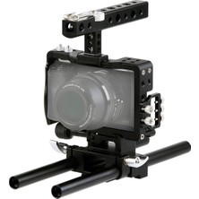 Store C6 Kamera Cage Sony Alpha A6000 Için, A6300 ve A6500