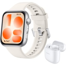 Store Watch Fıt 5 Akıllı Saat + Freebuds Se 2, 1.82″ Ekran, Beyaz