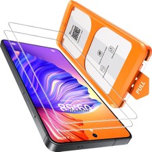 Store Samsung Galaxy S26 Ultra Ile Uyumlu Uygulama Aparatlı Tam Kapatan Temperli Ekran Koruyucu Kırılmaz Cam