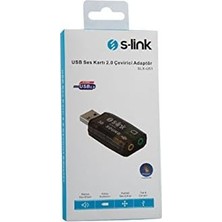 Store SLX-U51 USB Ses Kartı 2.0 Çevirici Adaptör
