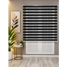 Perde Konağı Bambu Siyah Zebra Perde | Modern ve Güçlü Stil | Özel Ölçü