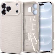 Store iPhone 18 Pro Max / 17 Pro Max ile Uyumlu Kılıf Liquid Air Natural Titanium - ACS09891