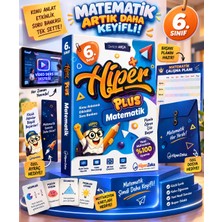 HiperZeka 6. Sınıf Hiper Plus Matematik – 2026-2027 Yeni Baskı Güncel Müfredat – Konu Anlatımı + Etkinlik + Soru Bankası