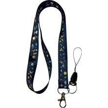 Store Uzay Galaksi Limited Boyun Ipi Telefon Askısı Lanyard