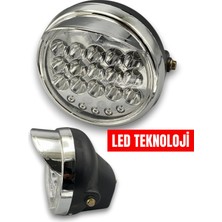 Moto Life N Coffee 3 TEKER KASALI ÖN FAR LEDLİ ŞAPKALI [ 289 ] (OND0289)