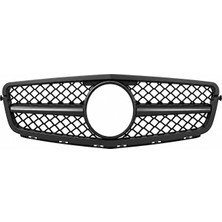 Artek Mercedes C-Class W204 2007–2014 Amg Görünümlü Ön Panjur Mat Siyah