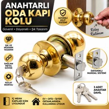 Marelli Sarı Topuzlu Kilit Anahtarlı Oda Tip