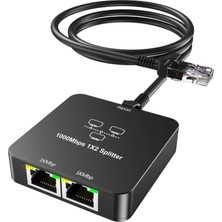 Pileli Store ZR861 RJ45 1to2 Gigabit Splitter Adaptör