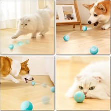 Pileli Store Interaktif Kedi Köpek Şarjlı Oyun Topu