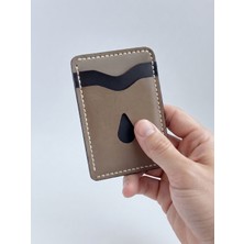 Luna Luster El Yapımı Hakiki Deri Minimalist Kartlık ve Ince Cüzdan DRC96