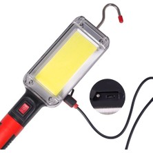 Eco Port Silver GS-2040 1200 Lümenmıknatıslı Cob LED Tamirci Feneri