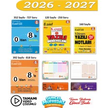 Tonguç Akademi 8. Sınıf Lgs 0 Dan 8 E Konu Anlatımlı Soru Bankası Tüm Dersler - 1. Dönem Yazılı Denemeleri ve Notları Set 4 Kitap