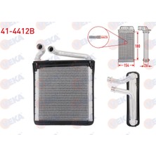 Veka Kalorıfer Radyatoru (4mm Fin) Volkswagen Golf V (1k1) 1.6 Fsı 2003-2009
