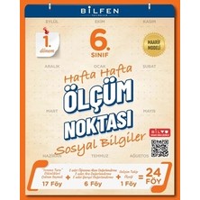 Bilfen Yayıncılık Bilfen 6. Sınıf Sosyal Bilgiler Hafta Hafta Ölçüm Noktası 1.dönem Maarif Model Yeni