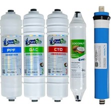 EKOPROSES Puretech 5'li Filtre Seti Vontron Membranlı