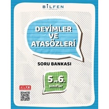 Bilfen Yayıncılık Bilfen 5 ve 6.sınıf Deyimler ve Atasözleri Soru Bankası Maarif Modeli Yeni