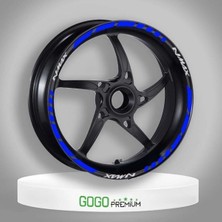 Moto Life N Coffee REFLEKTÖR MAVİ II YAMAHA NMAX UYUMLU 1 SET JANT ŞERİDİ