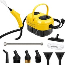 Sepetopia SN-37875 2500W Yüksek Basınçlı Ayarlanabilir Dijital Buharlı Temizleme Cihazı 1 Litre Su Hazne