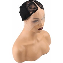 Sepetopia T Lace Tül Peruk Dikim Filesi - Siyah