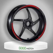Moto Life N Coffee REFLEKTÖR KIRMIZI IV HONDA FORZA UYUMLU 1 SET JANT ŞERİDİ