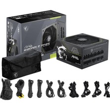 MSI Msı Mag A1200PLS Pcıe5 1200W 80+ Platinum Power