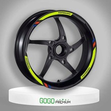 Moto Life N Coffee M POWER SARI HONDA DİO UYUMLU 1 SET JANT ŞERİDİ
