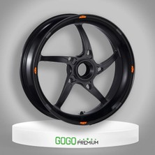 Gogo Premium Ktm Uyumlu Siyah 1 Set Jant Şeridi