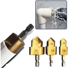 Pileli Store Pprc Boru Genişletme ve Delme Bits Uçlu Matkap Seti DMX4760