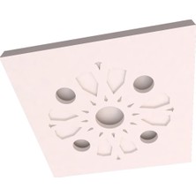 Motifpiyer Hazır Spotlu Tavan Paneli Matrix Serisi-Modern LED Uyumlu Tavan Göbeği/Protect