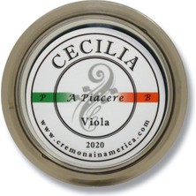 Pb 2020 Cremona In Amerıca Cecılıa 'a Piacere' Viola Için Rosin, Viola Bows Için Özel Olarak Formüle Edilmiş Viola Rosin (Mını (Half Cake))