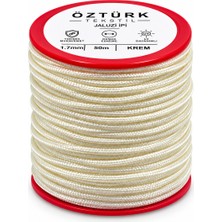 Öztürk Tekstil ip 1.7 mm Jaluzi Stor Perde ve Plise Ipi 50 Metre Polyester