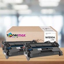 151A W1510A Muadil Toner Çipli 2'li Avantaj Paket Hp Uyumlu / 4003DN / 4003DW / 4003N / Mfp 4103 / 4103FDN