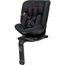 Spinel 360 Plus I-Size Dijital Göstergeli Dönebilen Yatabilen Isofix'li 0-36 kg Oto Koltuğu Authentic Black
