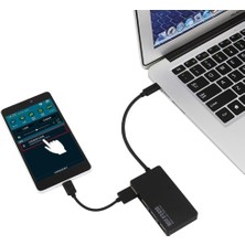 5648 Type C USB 3.1 4 Port USB 3.0 2.0 Hub Çoğaltıcı Çoklayıcı Dönüştürücü Switch