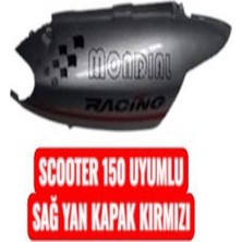 Scooter 150 Uyumlu Sağ Yan Kapak Kırmızı Erpilsan Elektronik