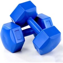 St. Morritz Mavi Dumbell Seti 2x5 kg