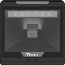 Tiwox Tıwox VS-8000 2d Karekod Kablolu USB Masaüstü Barkod Okuyucu
