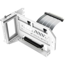 Cooler Master MCA-U000C-WFVK03 Evrensel Dikey Ekran Kartı Tutucu Kiti V3 Beyaz Pcıe5.0 (165MM Riser