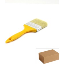 Pileli Store Kestirme Boya Fırçası - 70 mm - Sarı Saplı - No 3