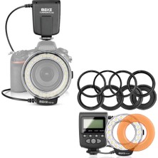 Store Meike FC110 LED Makro Ring Flaş, Canon, Nikon, Pentax, Olympus Uyumlu