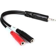 Store 3.5 Mm. Trs (M) - Dual 3.5 mm Ts (F) Stereo Breakout Kablo (YMM-261)