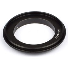 Store Panasonic ve Olympus Micro 4/3 Bayonet Için 58MM Ters Objektif Adaptörü