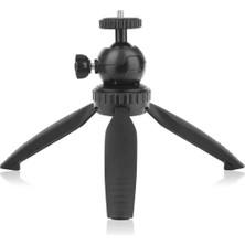 Store Pocket M2T Mini Masaüstü Tripod + Telefon Tutucu | 19CM Yükseklik Ayarı, 2,5kg Taşıma Kapasitesi, 360° Döner Kafa, Kamera & Projektör Uyumlu