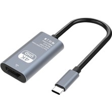Store 7015 Type C To HDMI 4K 30HZ USB C HDMI Kablo Tipi C Dizüstü Bilgisayarlar Için Akıllı Telefonlar ve Tüm Cihazlar