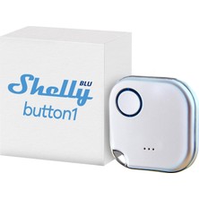 Store Blu Button1 – Beyaz | Eylemleri ve Sahneleri Etkinleştirmek Için Akıllı Bluetooth Düğmesi | Çoklu Tıkla Etkinleştirme | Anında Tepki Süresi | Ses ve Işık Alarmı | Ios Android Uygulaması
