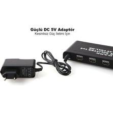 Store Full Hd 1 Giriş 4 Çıkışlı HDMI Splitter (Sinyal Çoğaltıcı) (DK-HD-SP4X1)