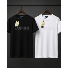 Lufian 2 Li Avantajlı Set Erkek Yazlık Tişört