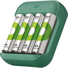 Store Batteries B423 USB Pil Şarj Cihazı 4 Adet 2600 Aa Kalem Pilli Set