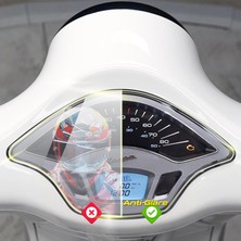 Store Vespa 2015-2024 Primavera 150 Gösterge Paneli Için Anti-Glare Parlama Önleyici Mat Ekran Koruyucu