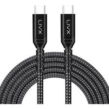 Store Special 100W Type C To Type C 2 Metre Örgülü Hızlı Şarj Kablosu Yct-02